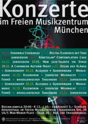 Konzerte Freies Musikzentrum